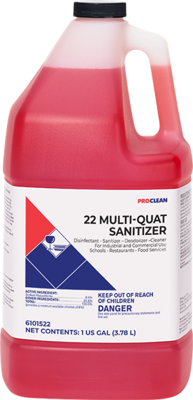 22 Multi Quat Sanitizer Ultra ProClean