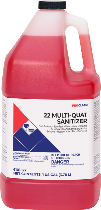 22 Multi Quat Sanitizer Ultra ProClean
