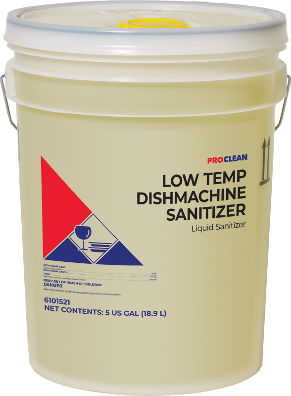 Low Temp Dishmachine Sanitizer ProClean