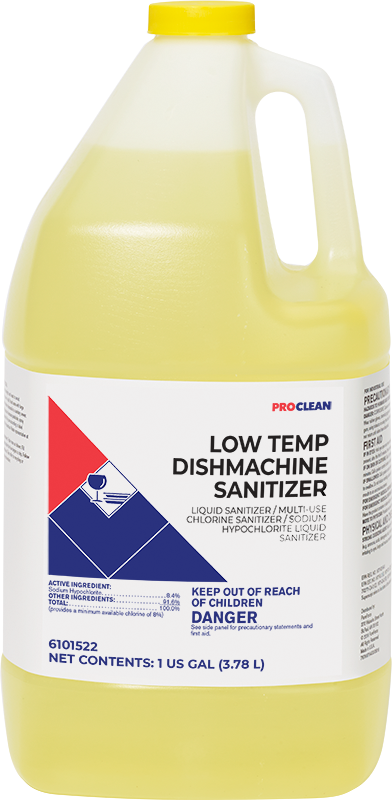 Low Temp Dishmachine Sanitizer ProClean
