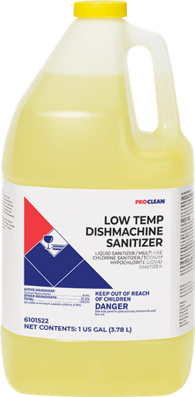 Low Temp Dishmachine Sanitizer ProClean