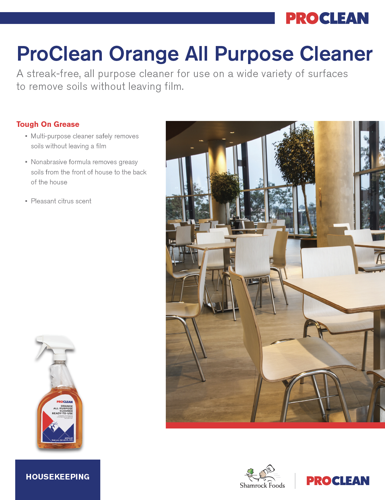 ProClean Orange All Purpose Cleaner Ready to use