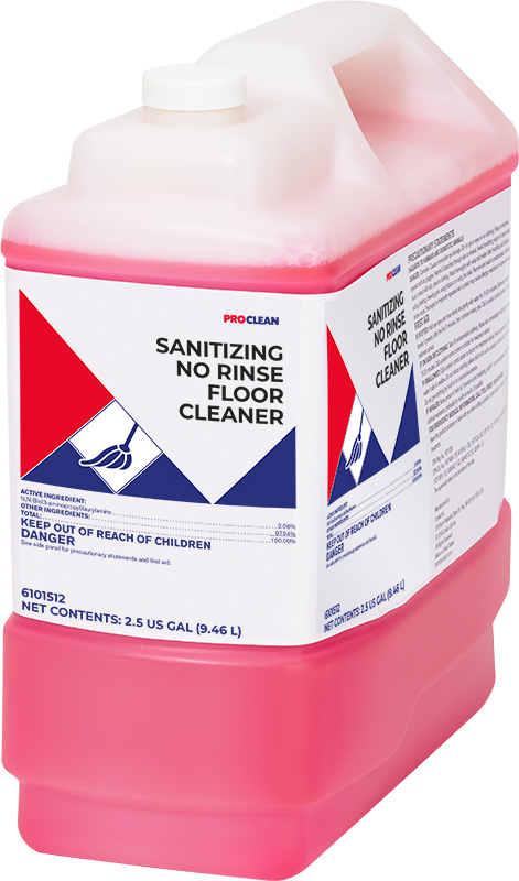 Sanitizing No Rinse Floor Cleaner ProClean