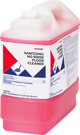 Sanitizing No Rinse Floor Cleaner ProClean