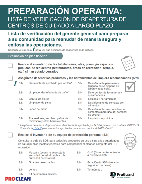 Operational Readiness: Long Term Care (Spanish)