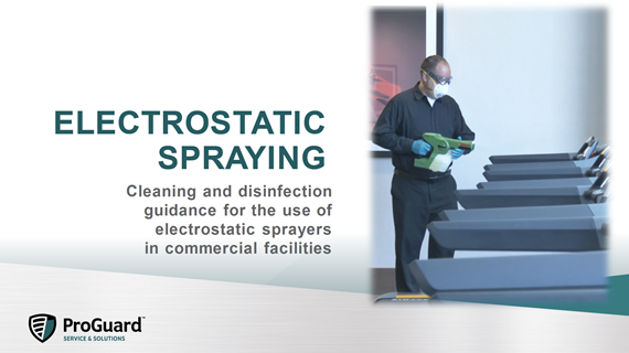 Electrostatic Spraying Procedure Guidance - Commercial Facilities