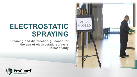 Electrostatic Spraying Procedure Guidance - Hospitality